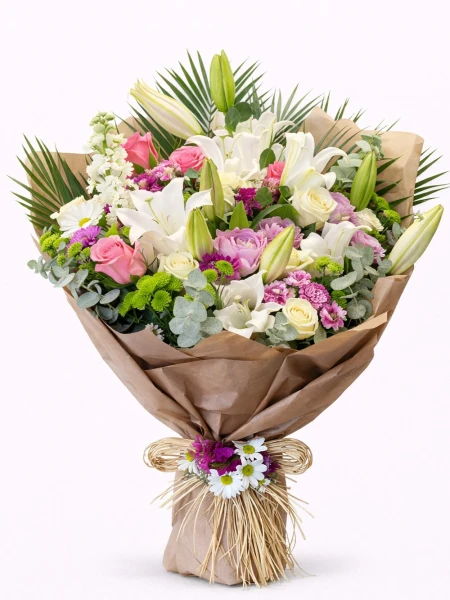 Gerçek Tutku Karışık Buket -  Salonofisbitkileri - Açelya Çiçek