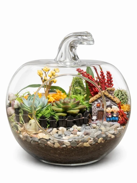 Hobi Bahçe Terrarium -  Salonofisbitkileri - Açelya Çiçek
