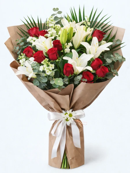 Kokulu İsteme Buketi -  Salonofisbitkileri - Açelya Çiçek