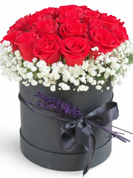 Kutuda 21 Kırmızı Gül -  Salonofisbitkileri - Açelya Çiçek