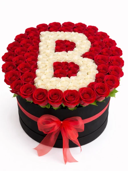 Kutuda Harf Gül -  Salonofisbitkileri - Açelya Çiçek