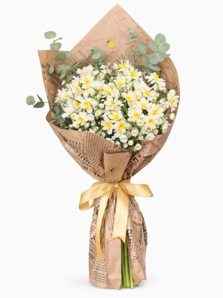 Nergis Buketi 2 -  Salonofisbitkileri - Açelya Çiçek