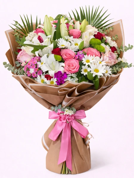 Renkli Premium Buket -  Salonofisbitkileri - Açelya Çiçek