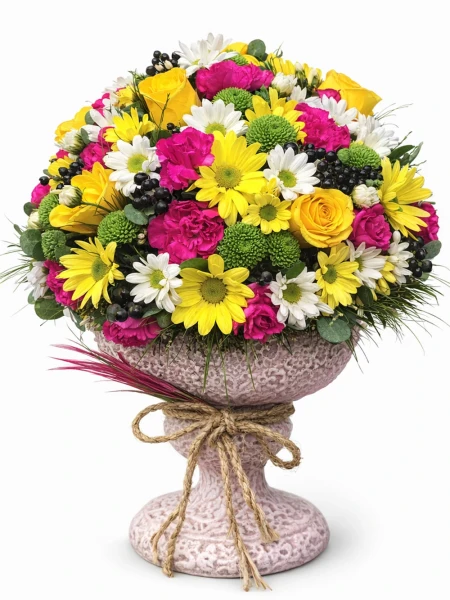 Seramikte Special Aranjman -  Salonofisbitkileri - Açelya Çiçek