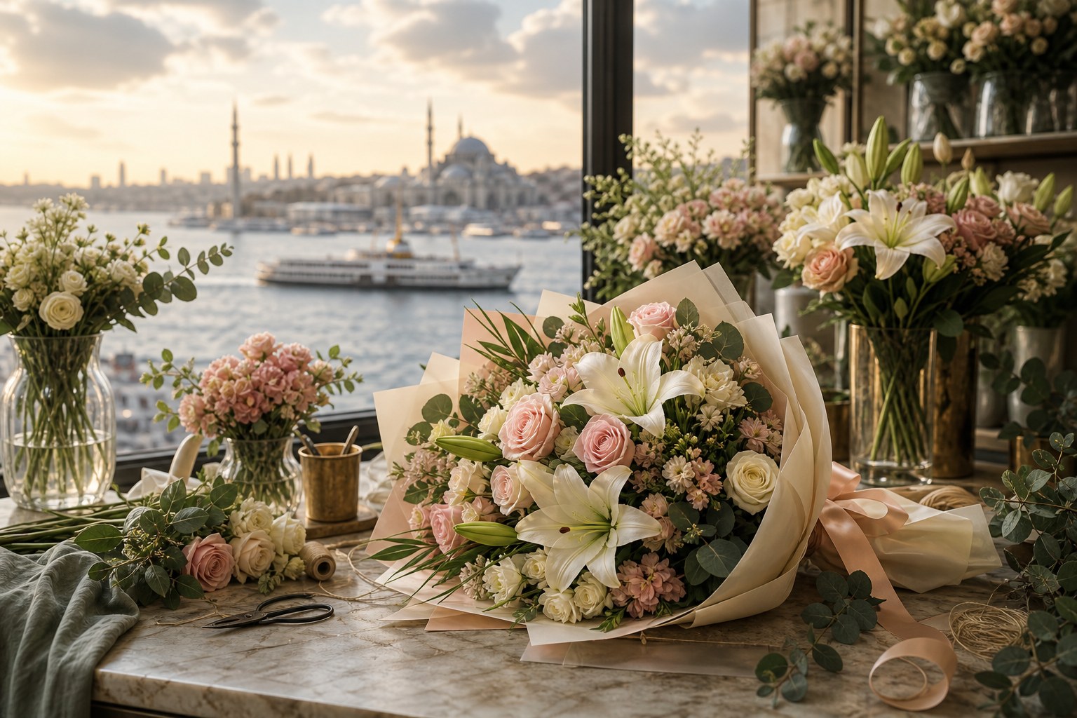 İstanbul Çiçekçi Rehberi: Şehir İçi Çiçek Siparişi