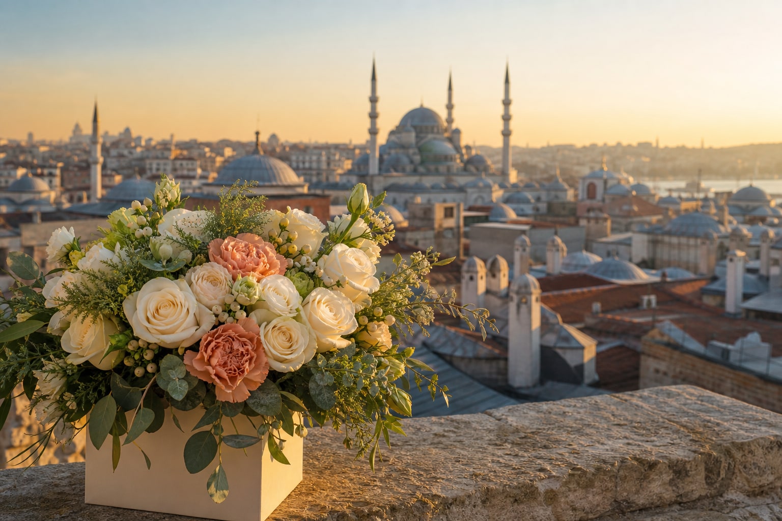 Blumenversand in Fatih: Blumen online bestellen