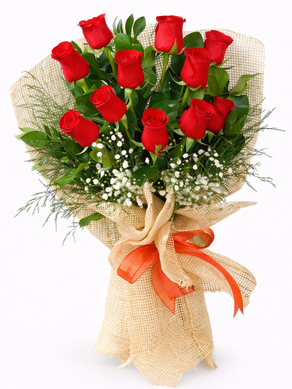 11 Kırmızı Gül Buketi - salon-ofis-bitkileri - Açelya Çiçek