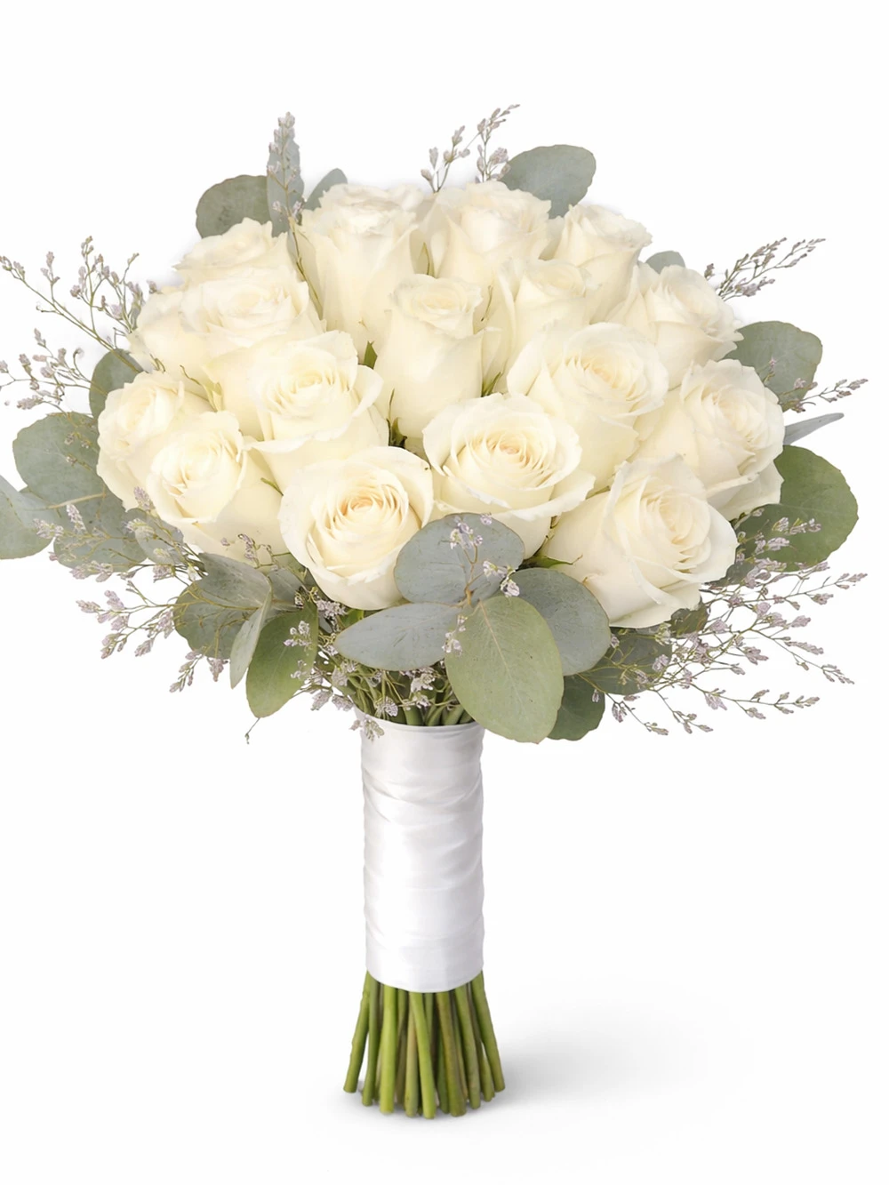 20 Beyaz Gül Gelin Çiçeği - salon-ofis-bitkileri - Açelya Çiçek