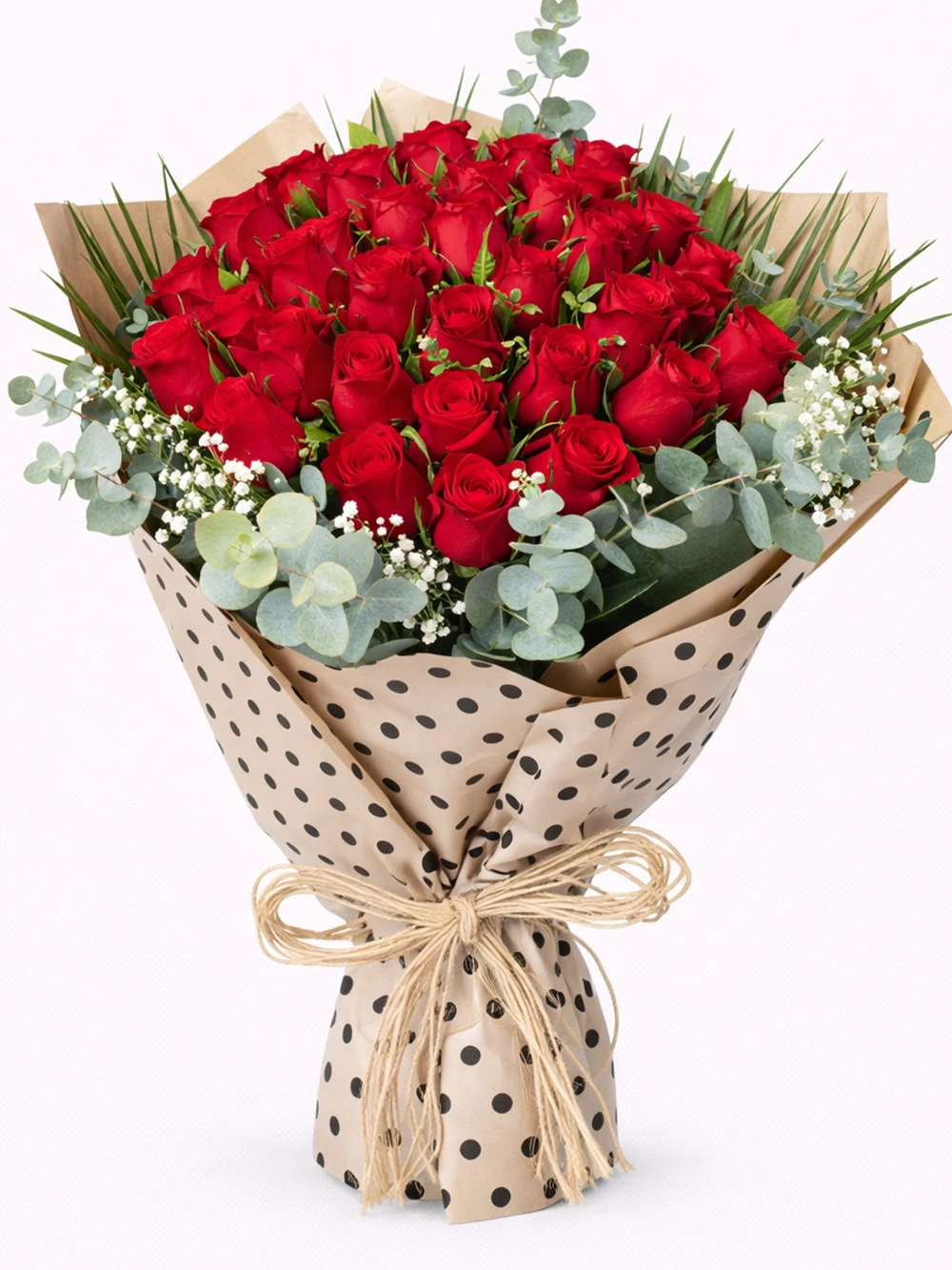 25 Kırmızı Gül Buketi - salon-ofis-bitkileri - Açelya Çiçek