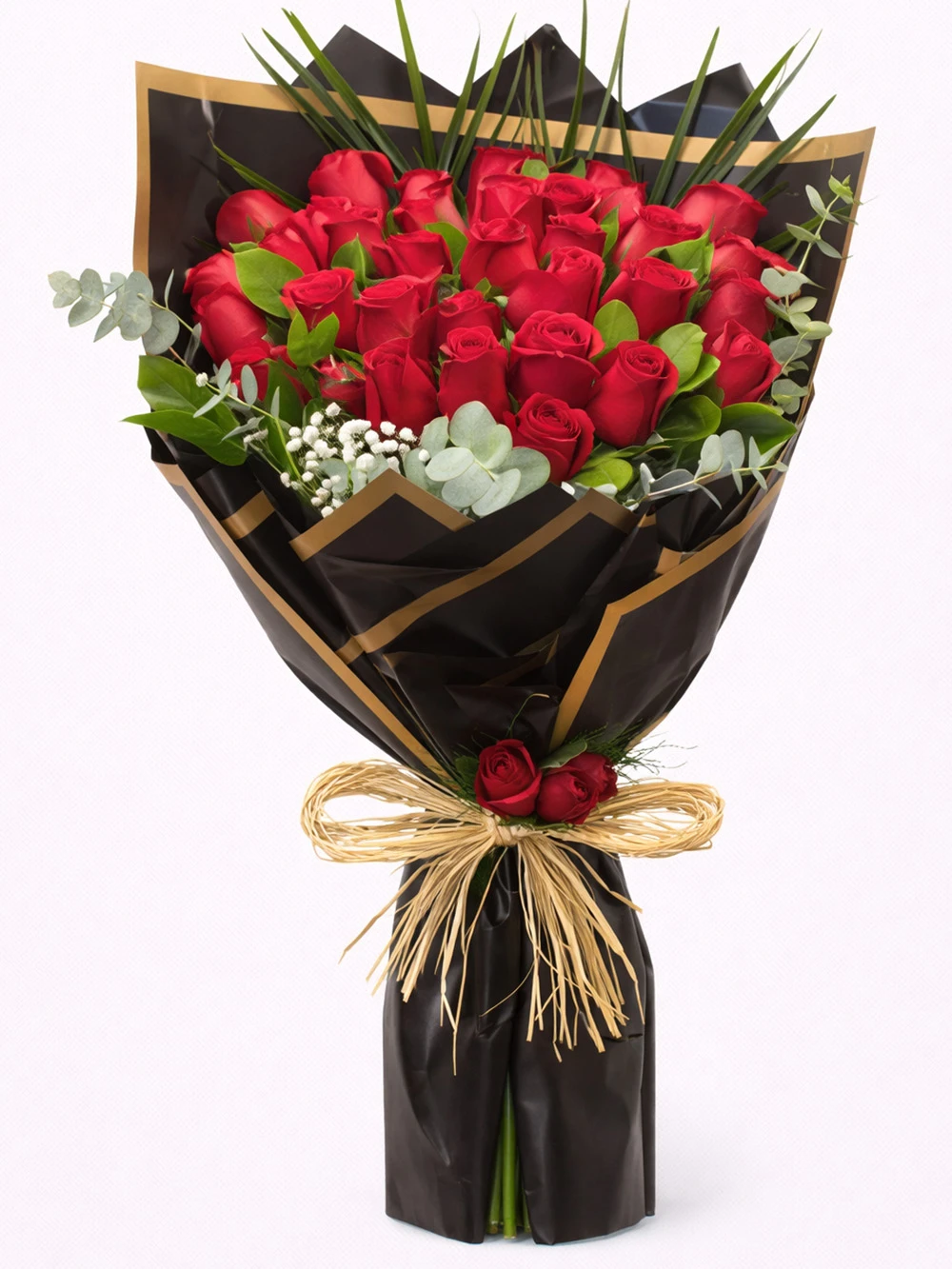 31 Kırmızı Gül Buketi - salon-ofis-bitkileri - Açelya Çiçek
