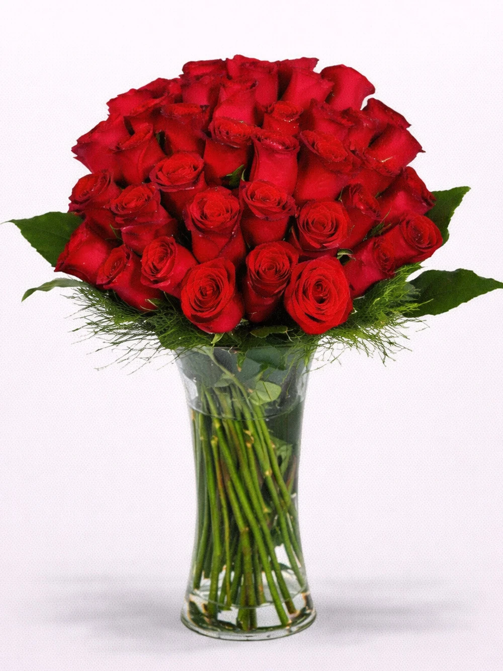 41 Kırmızı Gül Aranjmanı - Lilyum Siparişi - salon-ofis-bitkileri - Açelya Çiçek