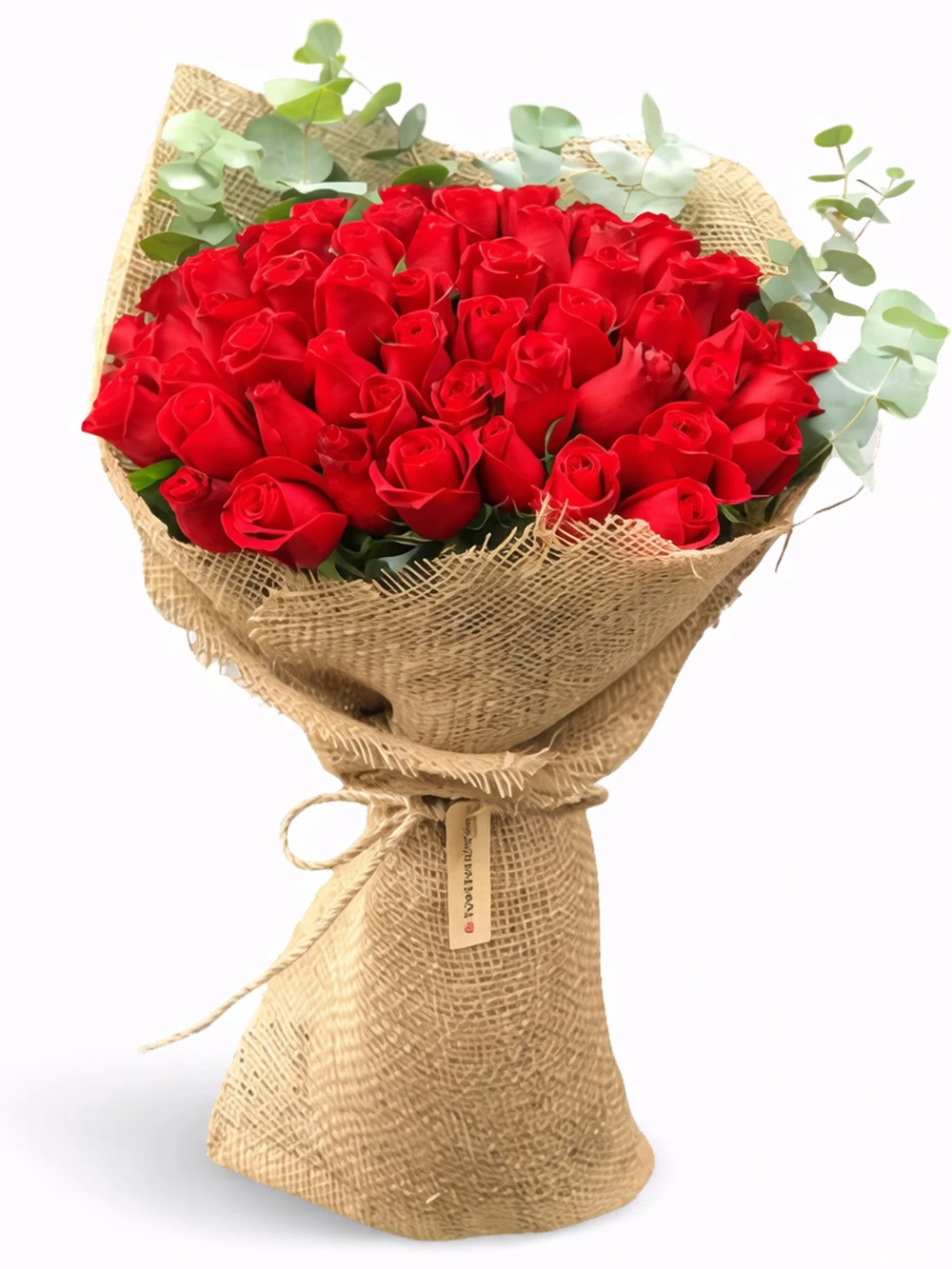 45 Premium Kırmızı Gül Buketi - salon-ofis-bitkileri - Açelya Çiçek