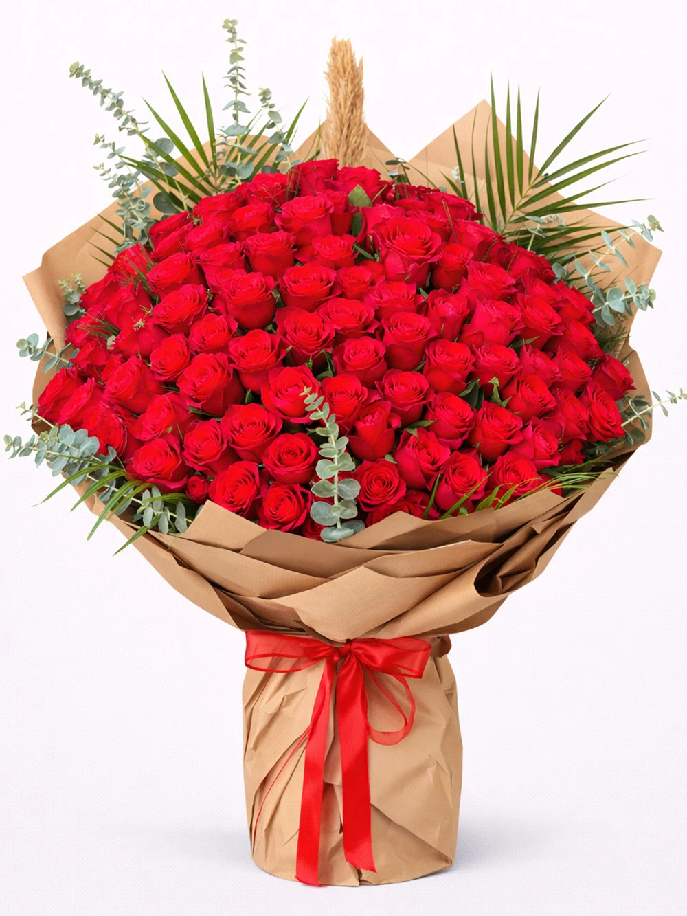 70 Kırmızı Gül Buketi - salon-ofis-bitkileri - Açelya Çiçek