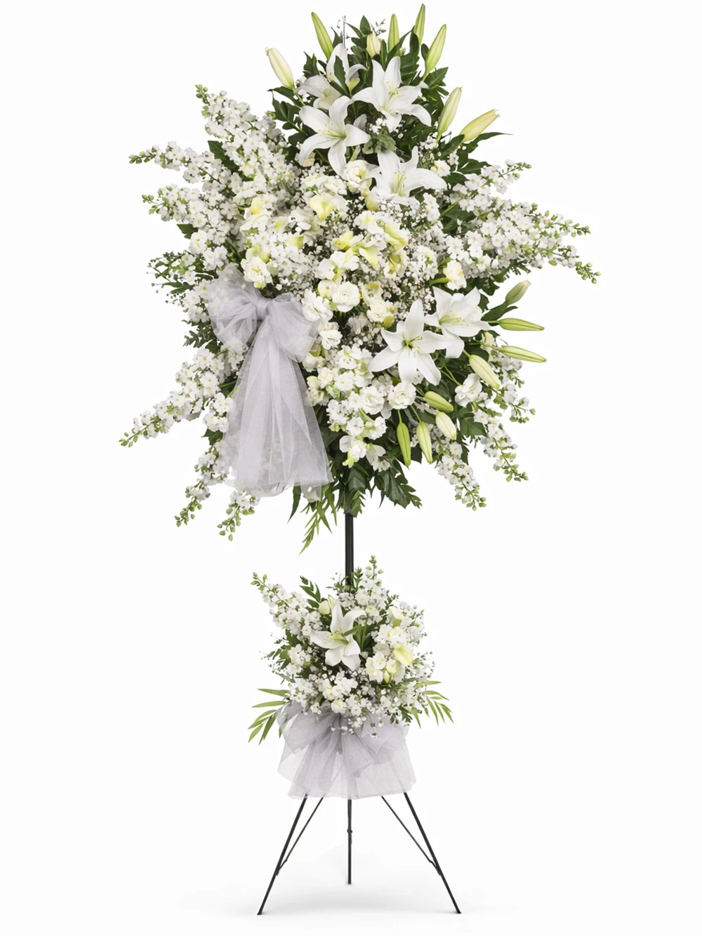 Beyaz Ferforje - sepet-celenk-ferforje - Açelya Çiçek