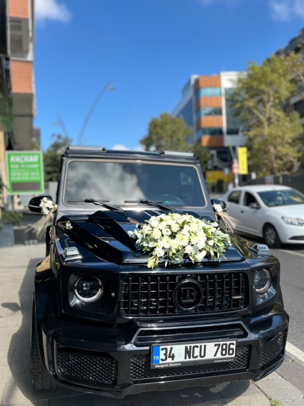 Gelin Araç Süslemesi - gelin-arabalar - Açelya Çiçek