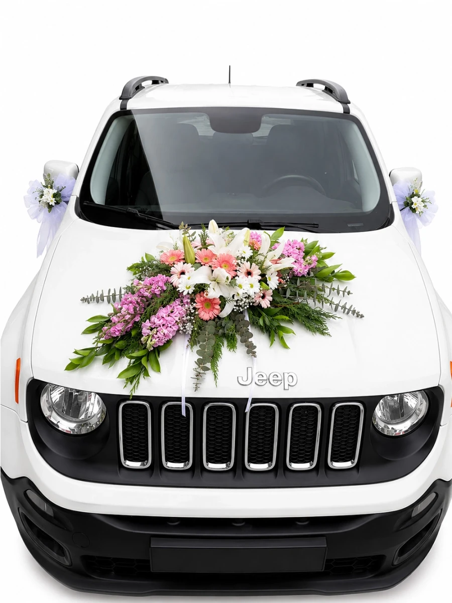 Jeep Gelin Arabası - gelin-arabalar - Açelya Çiçek