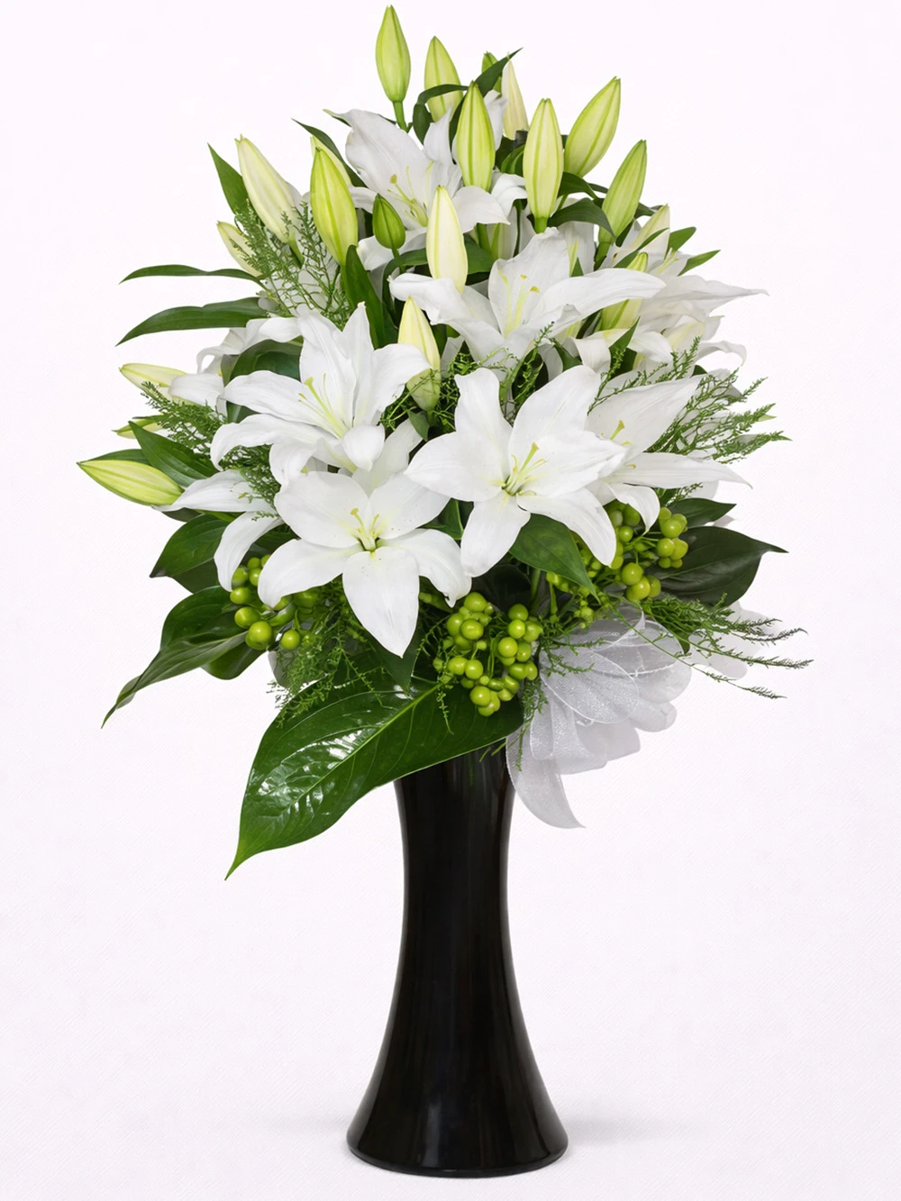 Kar Beyazı Aranjman - salon-ofis-bitkileri - Açelya Çiçek