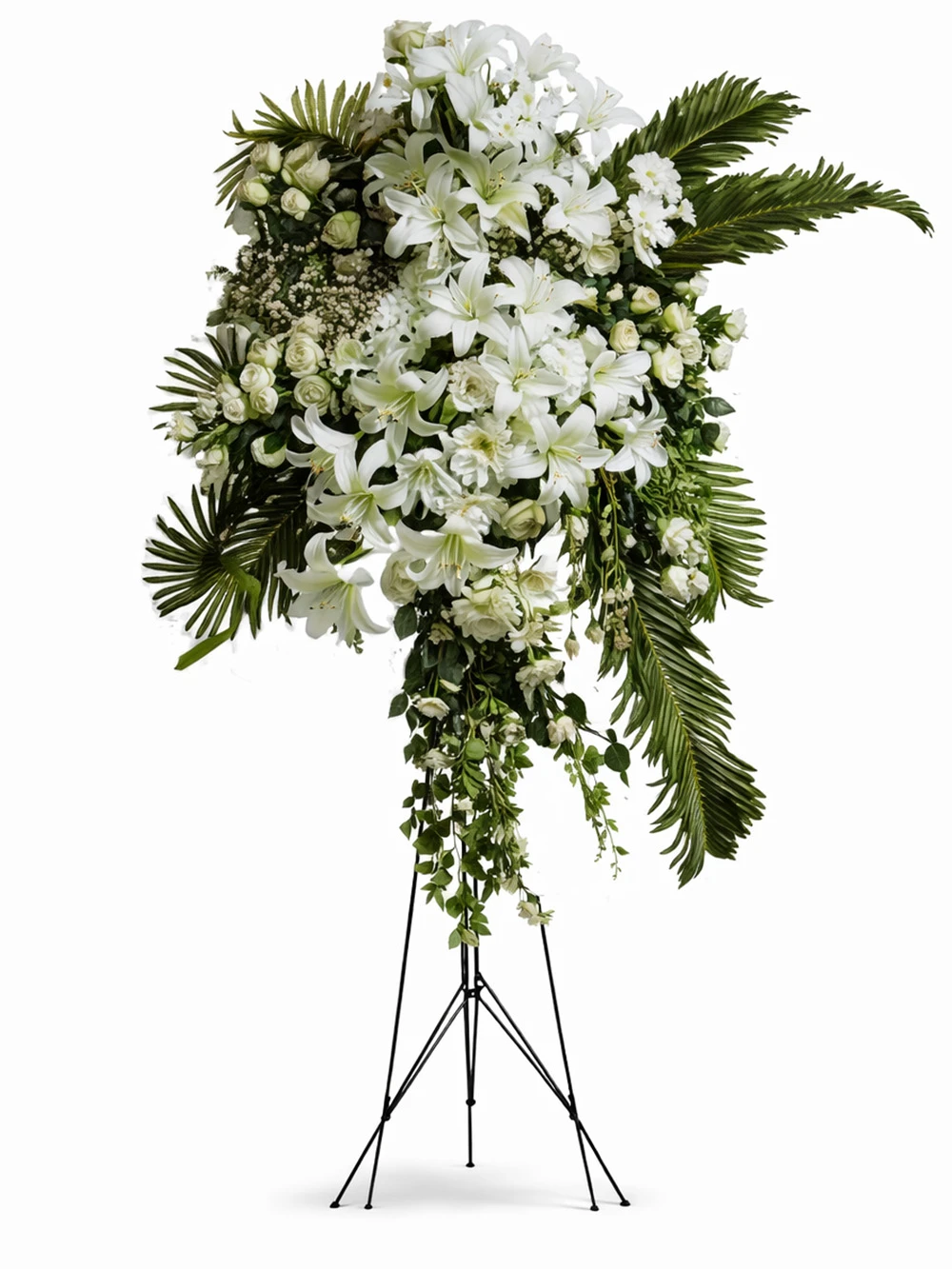 Kraliçe Ferforje - sepet-celenk-ferforje - Açelya Çiçek