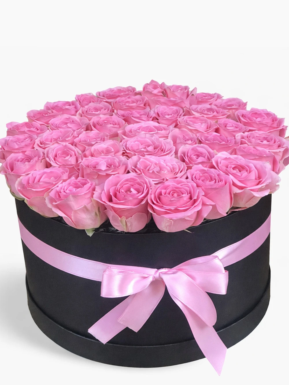 Kutuda 40 Pembe Gül - salon-ofis-bitkileri - Açelya Çiçek