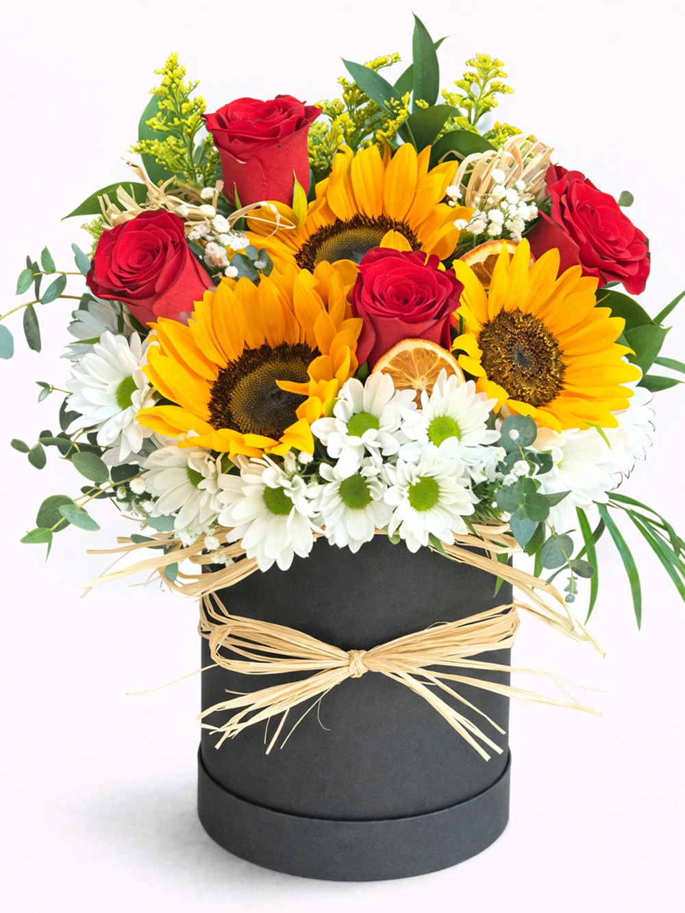 Kutuda Karışık Aranjman - salon-ofis-bitkileri - Açelya Çiçek