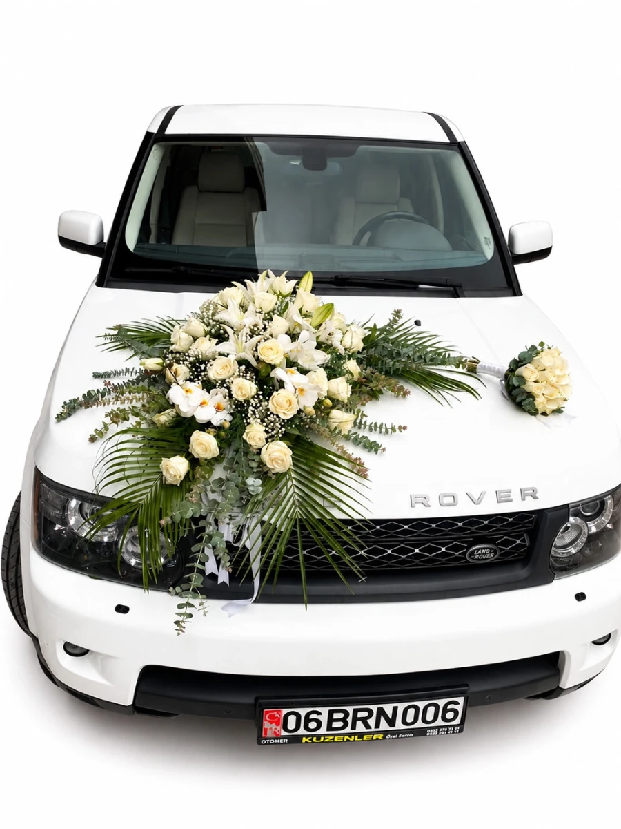 Land Rover Gelin Arabası - gelin-arabalar - Açelya Çiçek