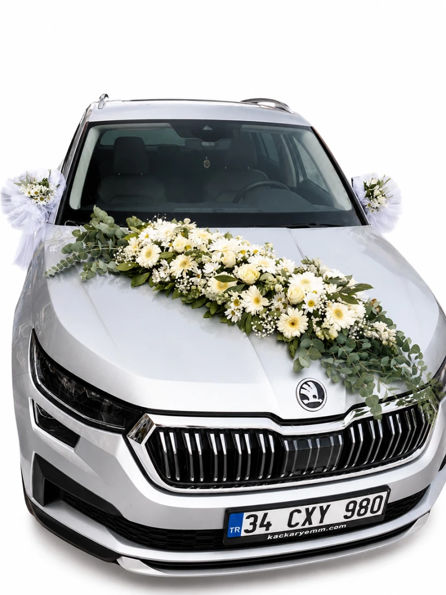 Skoda Gelin Arabası - gelin-arabalar - Açelya Çiçek