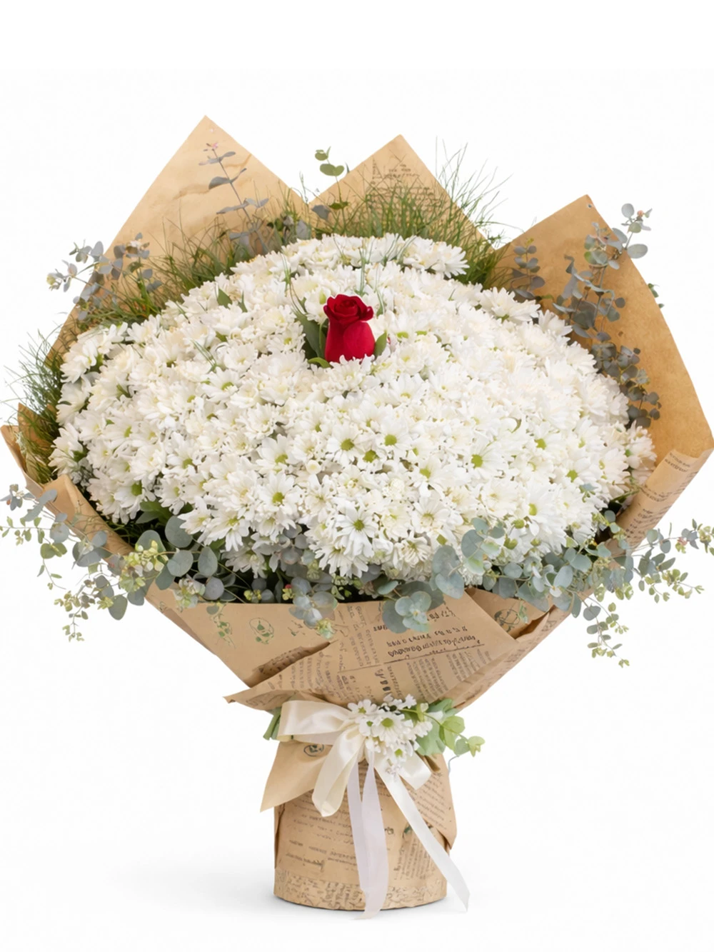 Tutku Papatya Buketi - salon-ofis-bitkileri - Açelya Çiçek