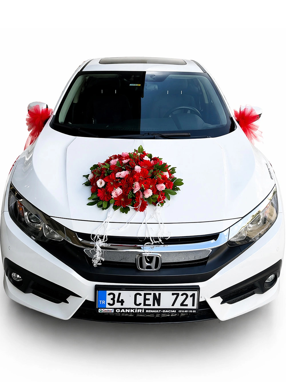 Ucuz Araç Süsleme - gelin-arabalar - Açelya Çiçek
