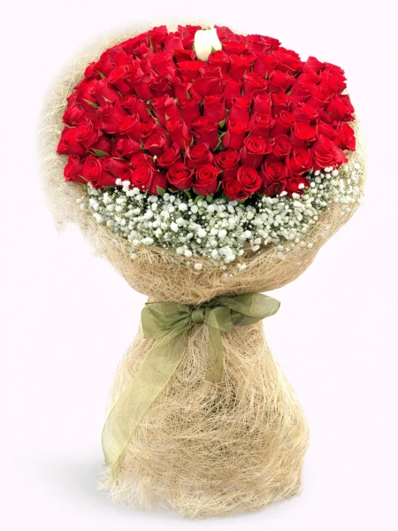 75 Kırmızı Gül Buketi