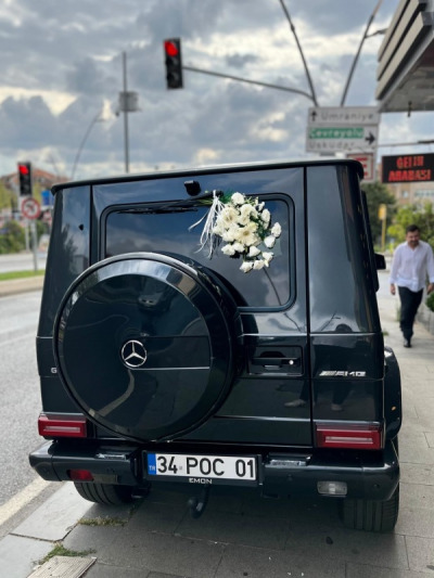 Gelin Arabası Süslemesi - gelin-arabalar - Açelya Çiçek