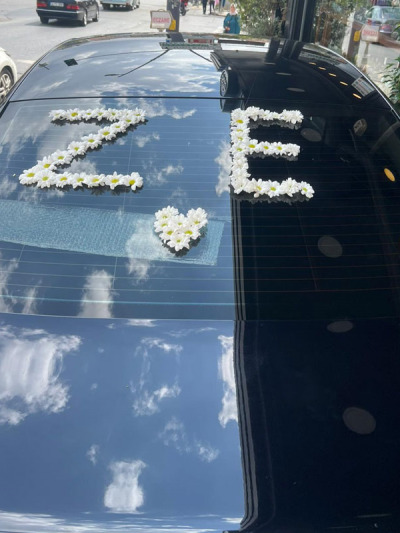 Gelin Arabası Süslemesi - gelin-arabalar - Açelya Çiçek