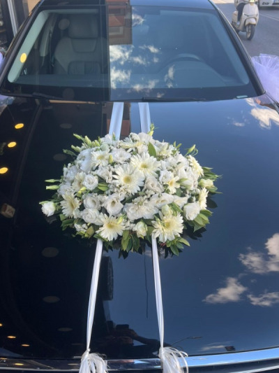 Gelin arabası süsü - gelin-arabalar - Açelya Çiçek