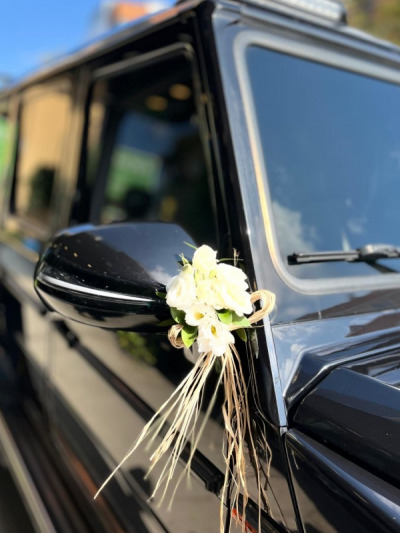 Gelin Araç Süslemesi - gelin-arabalar - Açelya Çiçek