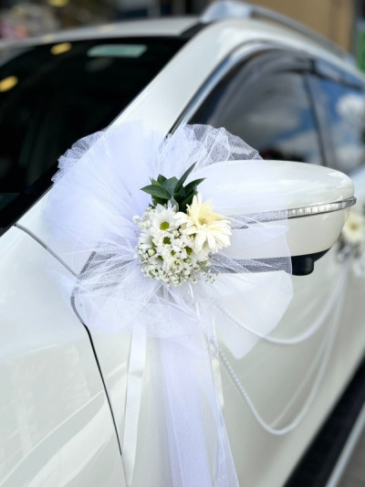Gelin Araç Süslemesi - gelin-arabalar - Açelya Çiçek