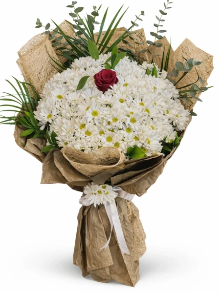 Gül Papatya Buketi