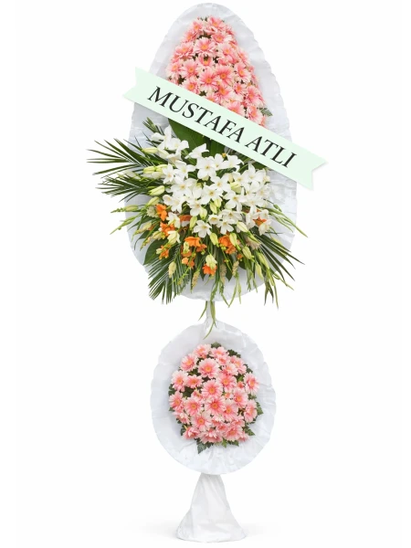 Lilyumlu İki Katlı Ayaklı Sepet