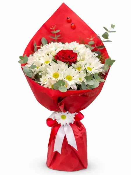 Papatya Gül Buketi